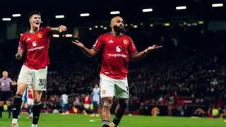 Hình ảnh cho bài Manchester United 4-2 Brighton: Mbeumo rực sáng kéo dài mạch thắng của Quỷ đỏ