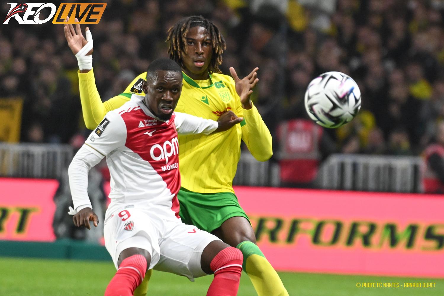 Monaco vượt qua Nantes trong trận cầu 8 bàn thắng | Keolive