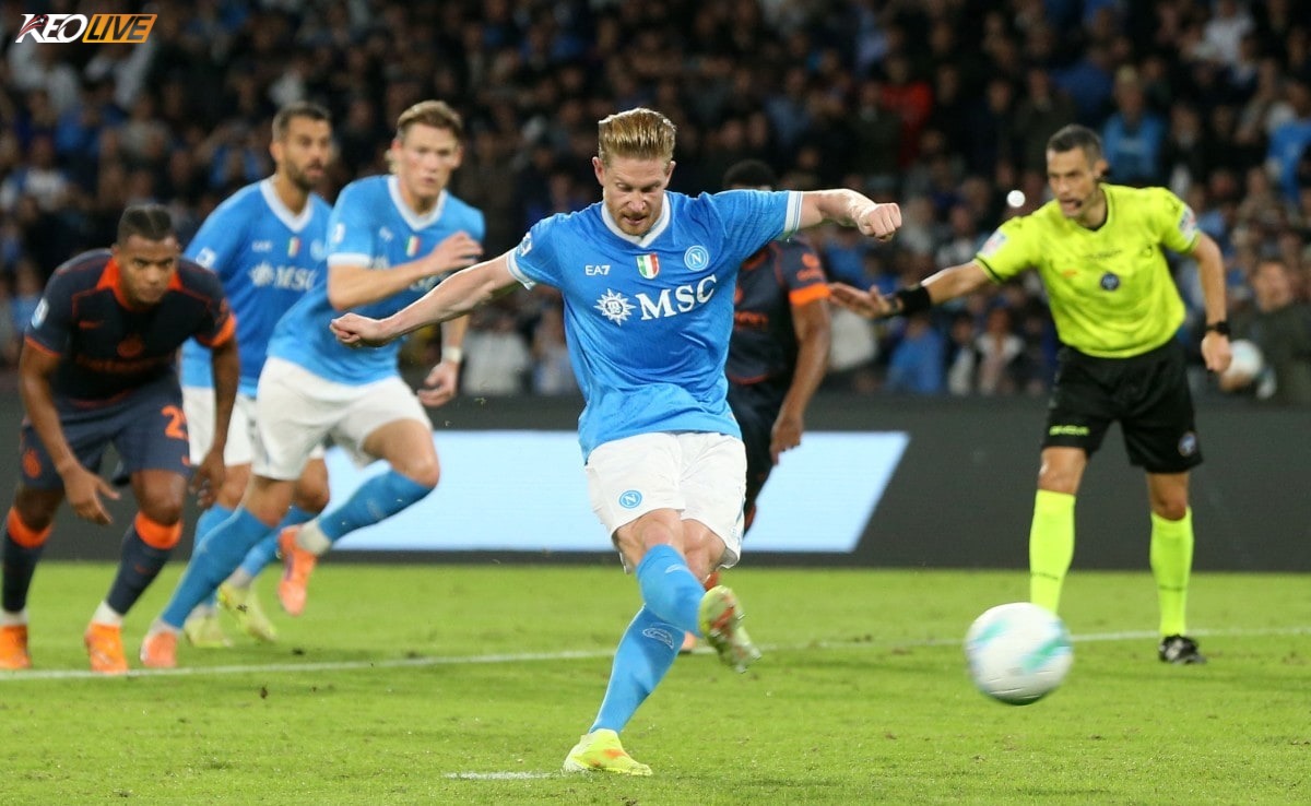 KDB mở tỉ số cho Napoli  | Keolive