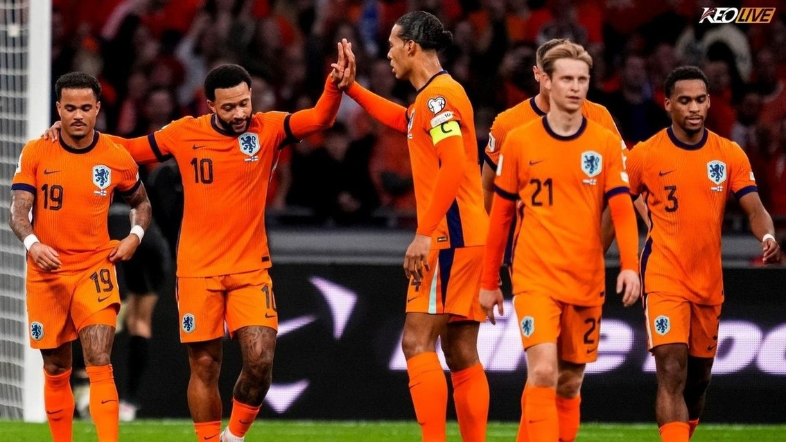 Depay tiếp tục nổ súng cho tuyển quốc gia | Keolive