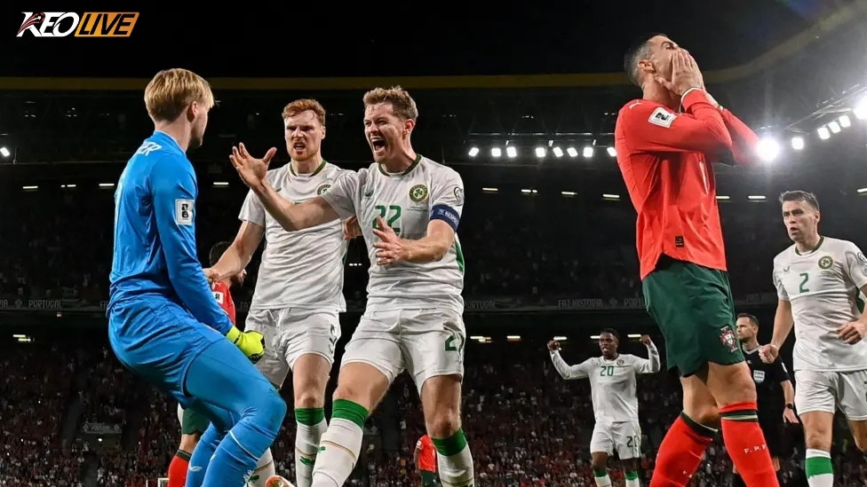 Ronaldo bỏ lỡ cơ hội mở tỉ số trên chấm 11m | Keolive