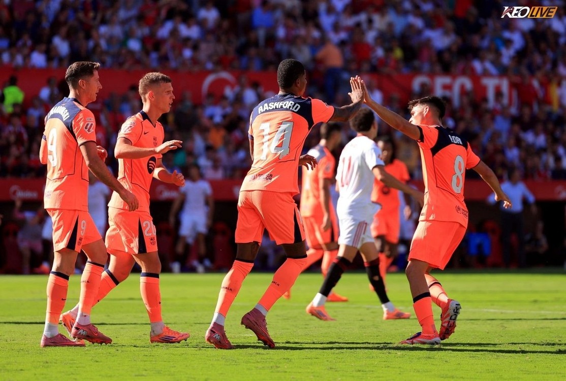 Rashford rút ngắn tỉ số cho Barca | Keolive