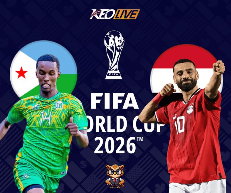 Djibouti vs Ai Cập | Keolive
