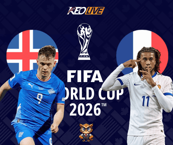 Iceland vs Pháp | Keolive