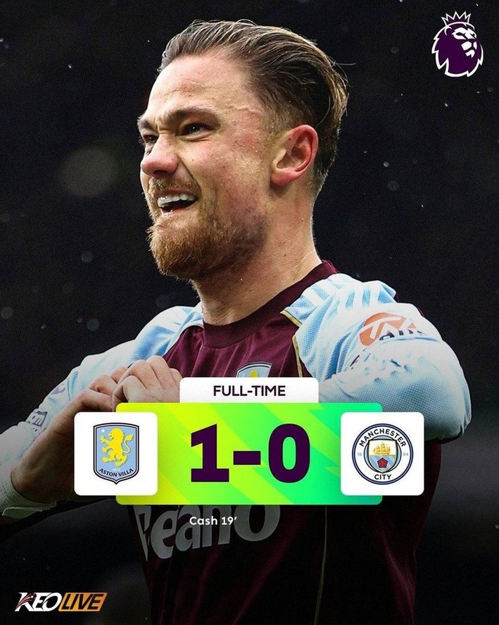 Aston Villa 1-0 Manchester City | Keolive