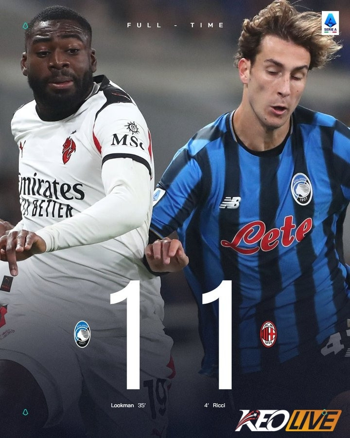 Atalanta 1-1 AC Milan | Keolive