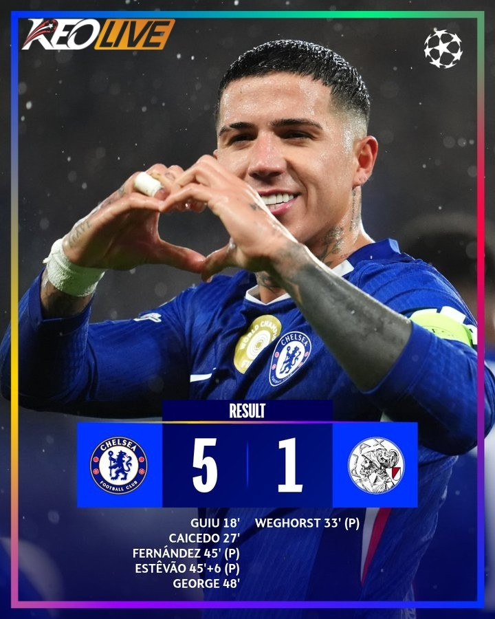 Chelsea 5-1 Ajax | Keolive