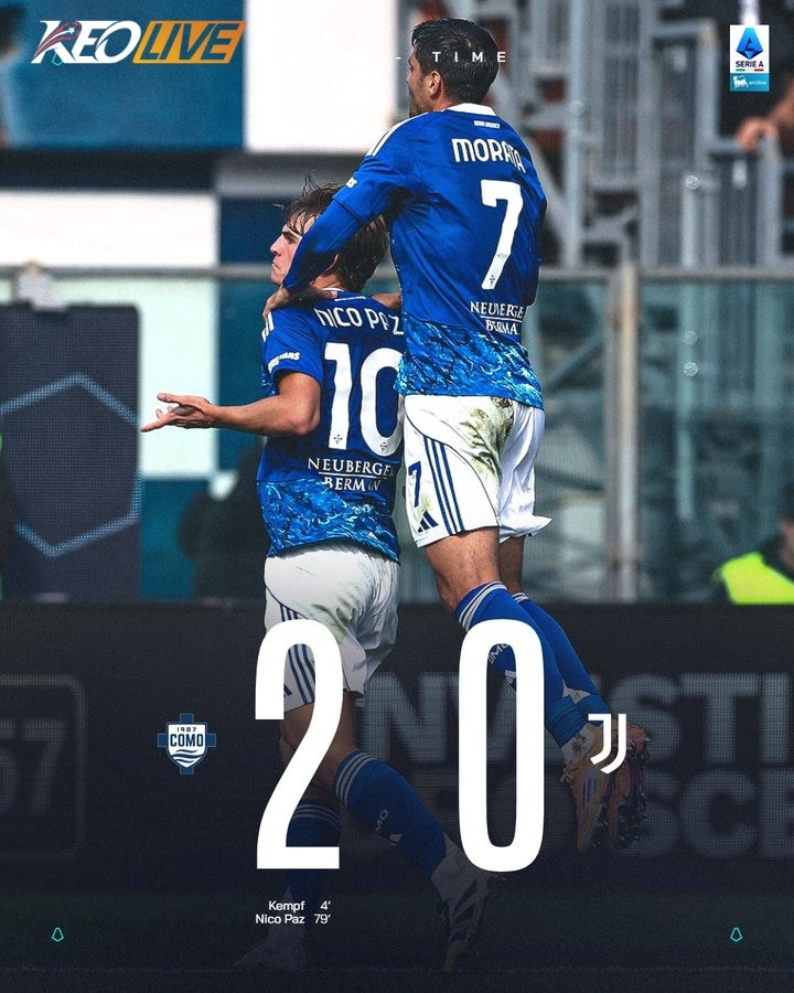 Como 2-0 Juventus | Keolive