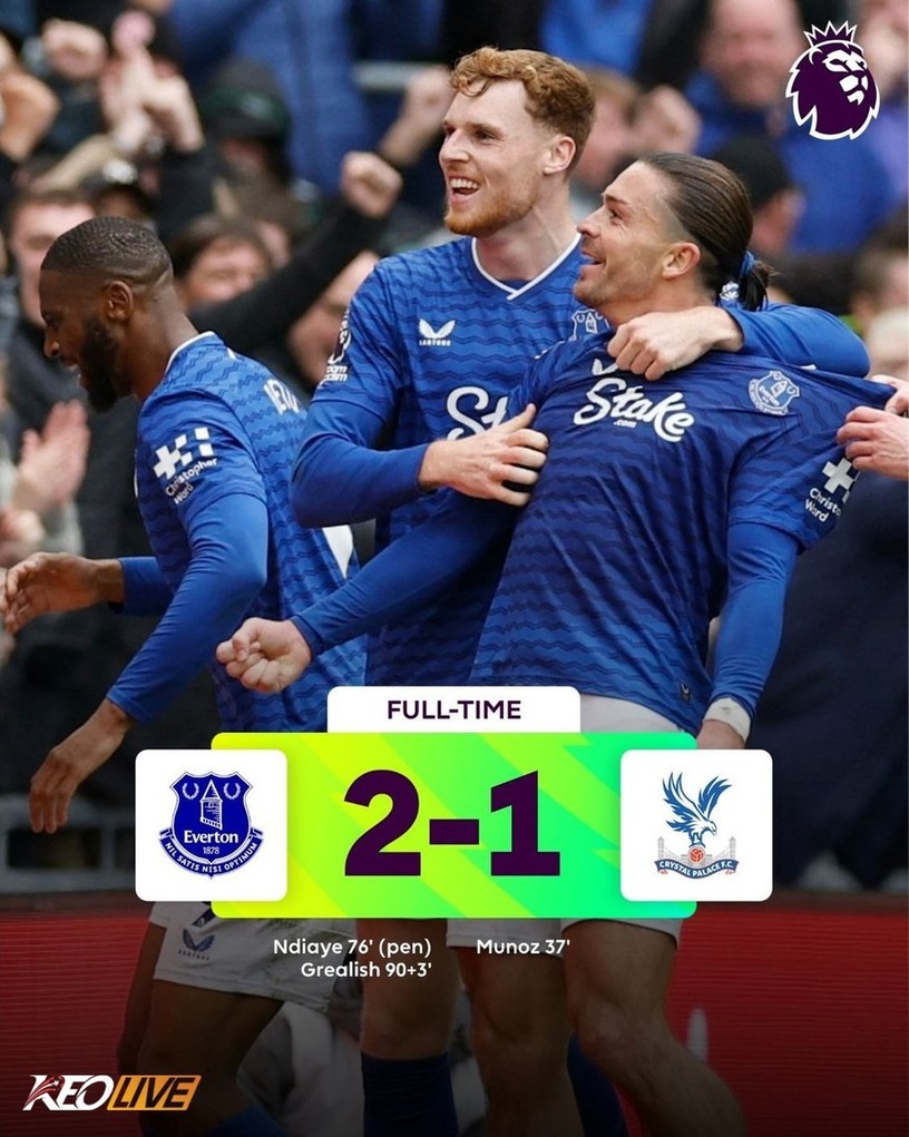 Everton 2-1 Crystal Palace | Keolive
