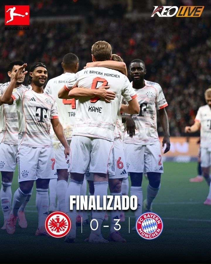 Frankfurt 0-3 Bayern Munich | Keolive