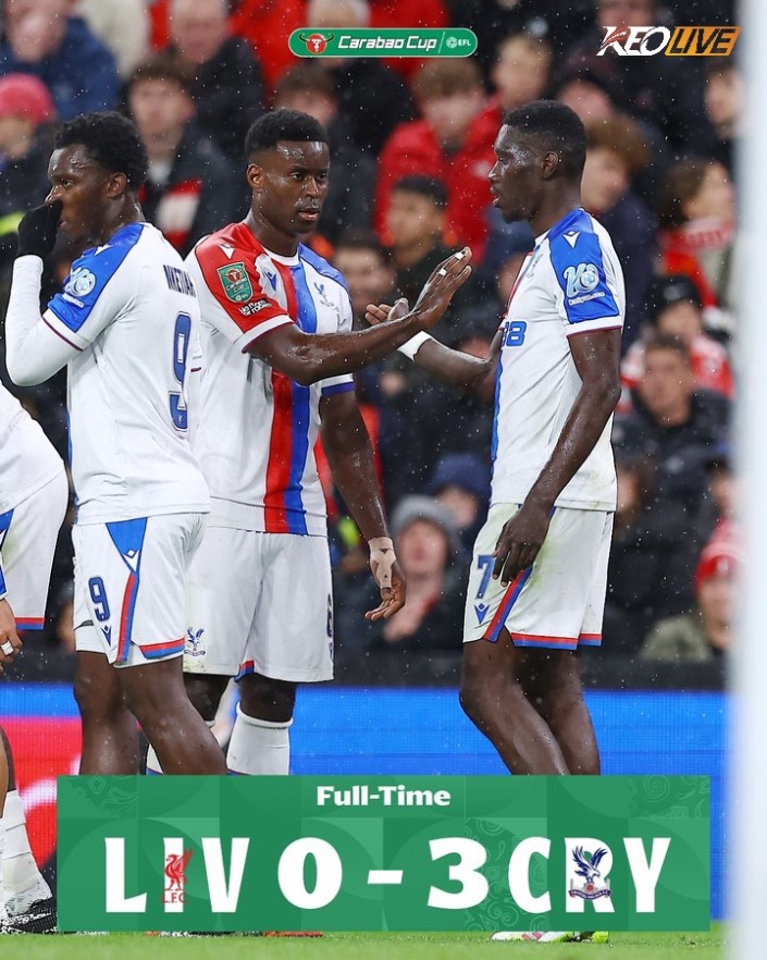 Liverpool 0-3 Crystal Palace | Keolive