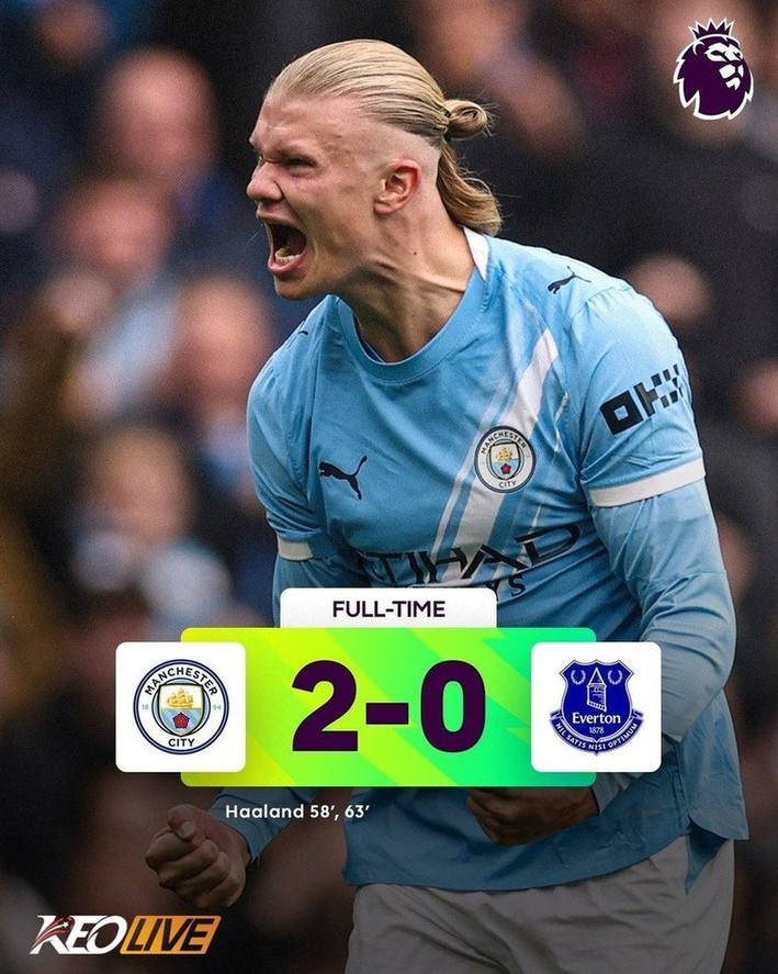 Manchester City 2-0 Everton | Keolive