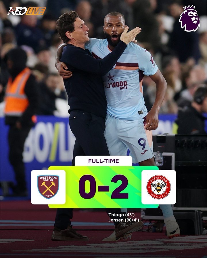 West Ham 0-2 Brentford | Keolive