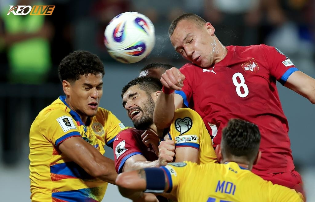 Lần gặp nhau gần nhất Andorra vs Serbia | Keolive