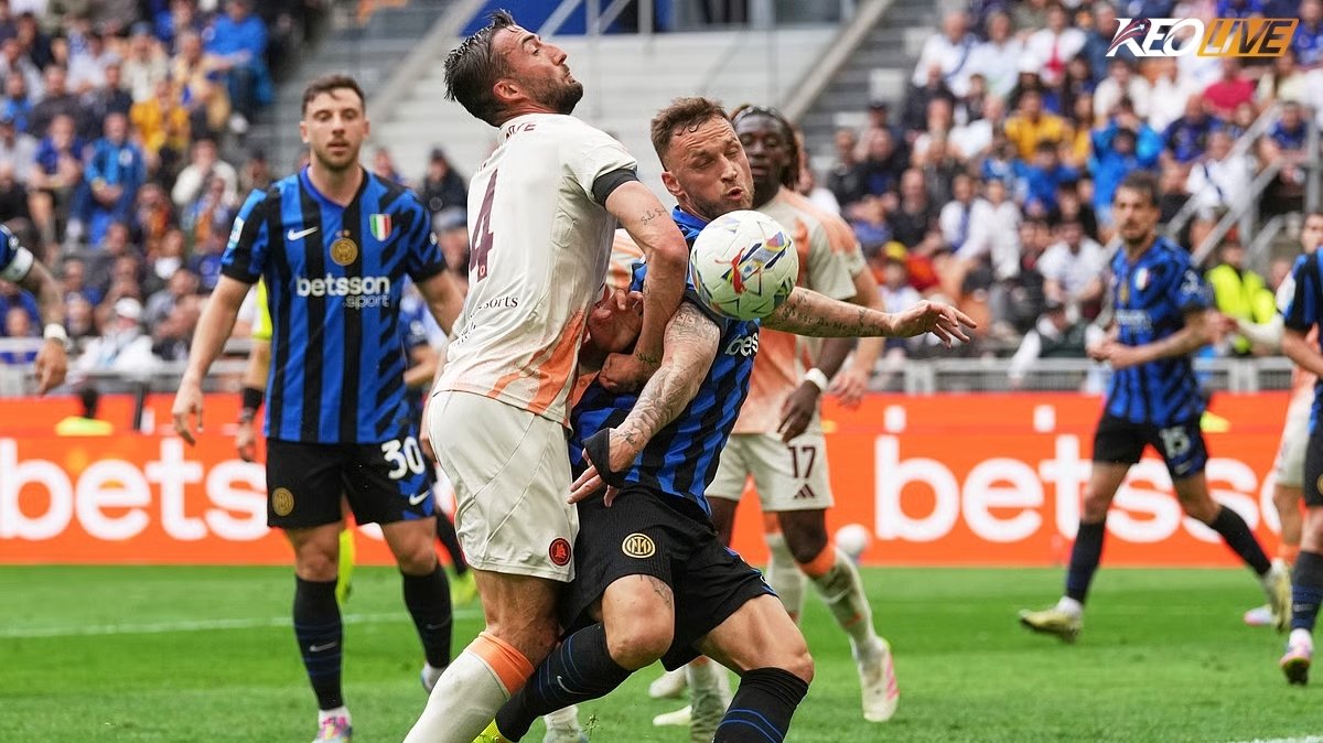 Lần gặp nhau gần nhất AS Roma vs Inter Milan | Keolive