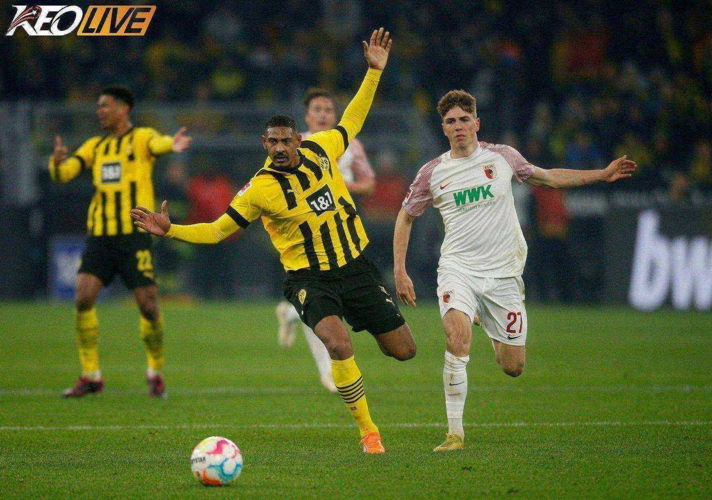 Lần gặp nhau gần nhất giữa Augsburg vs Dortmund | Keolive