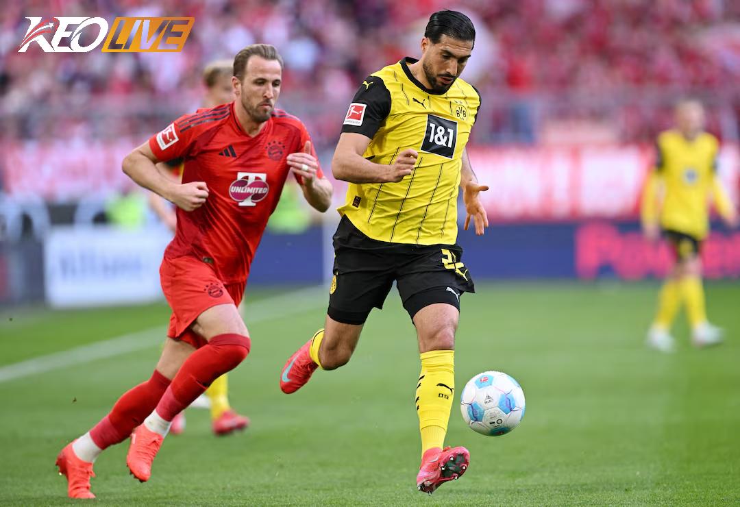 Lần so tài gần nhất giữa Bayern Munich vs Borussia Dortmund | Keolive