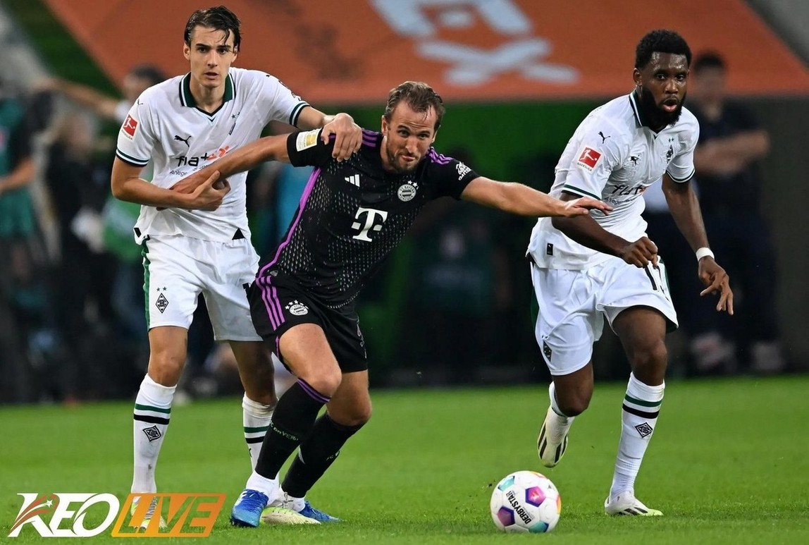 Lần gặp nhau gần nhất giữa Borussia Mönchengladbach vs Bayern Munich | Keolive