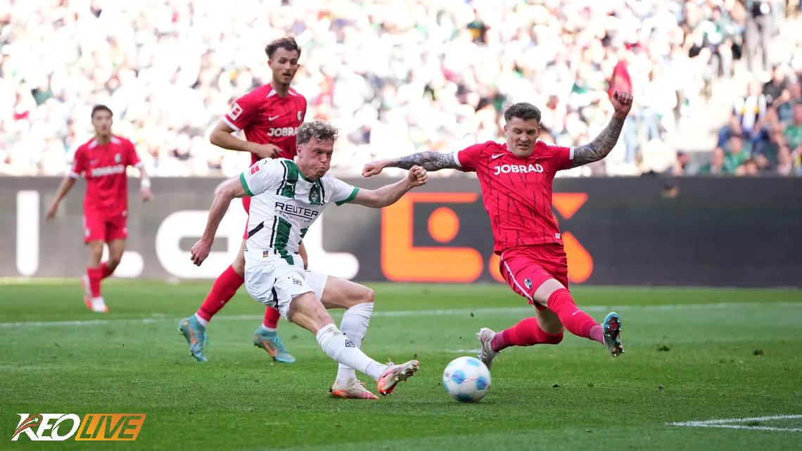 Lần chạm trán gần nhất giữa Borussia Mönchengladbach vs Freiburg | Keolive