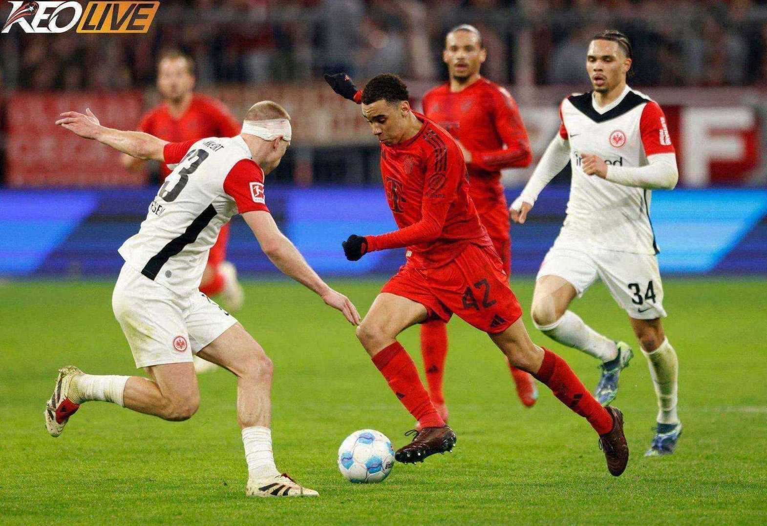 Lần gặp nhau gần nhất giữa Eintracht Frankfurt vs Bayern Munich | Keolive
