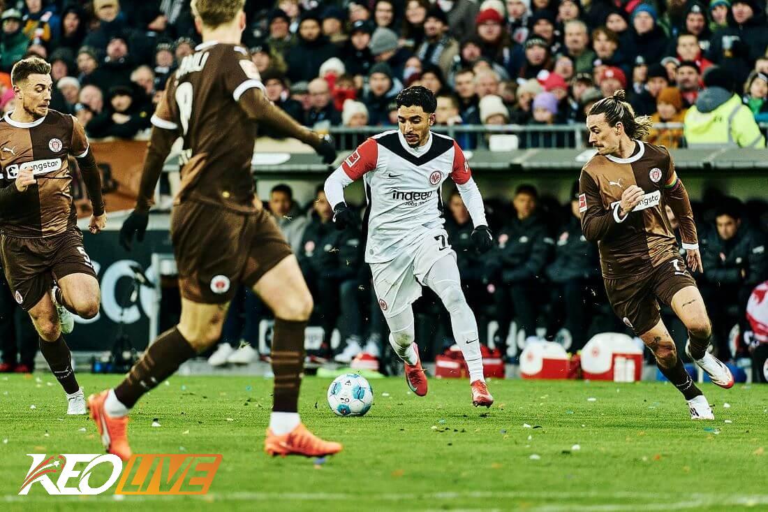 Lần gặp nhau gần nhất giữa Eintracht Frankfurt vs St. Pauli | Keolive