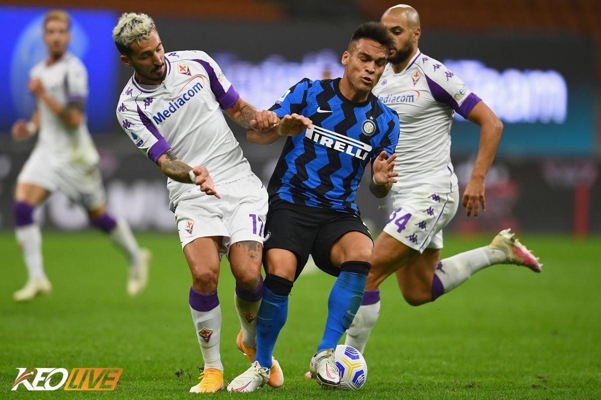 Lần gặp nhau gần nhất Inter Milan vs Fiorentina | Keolive