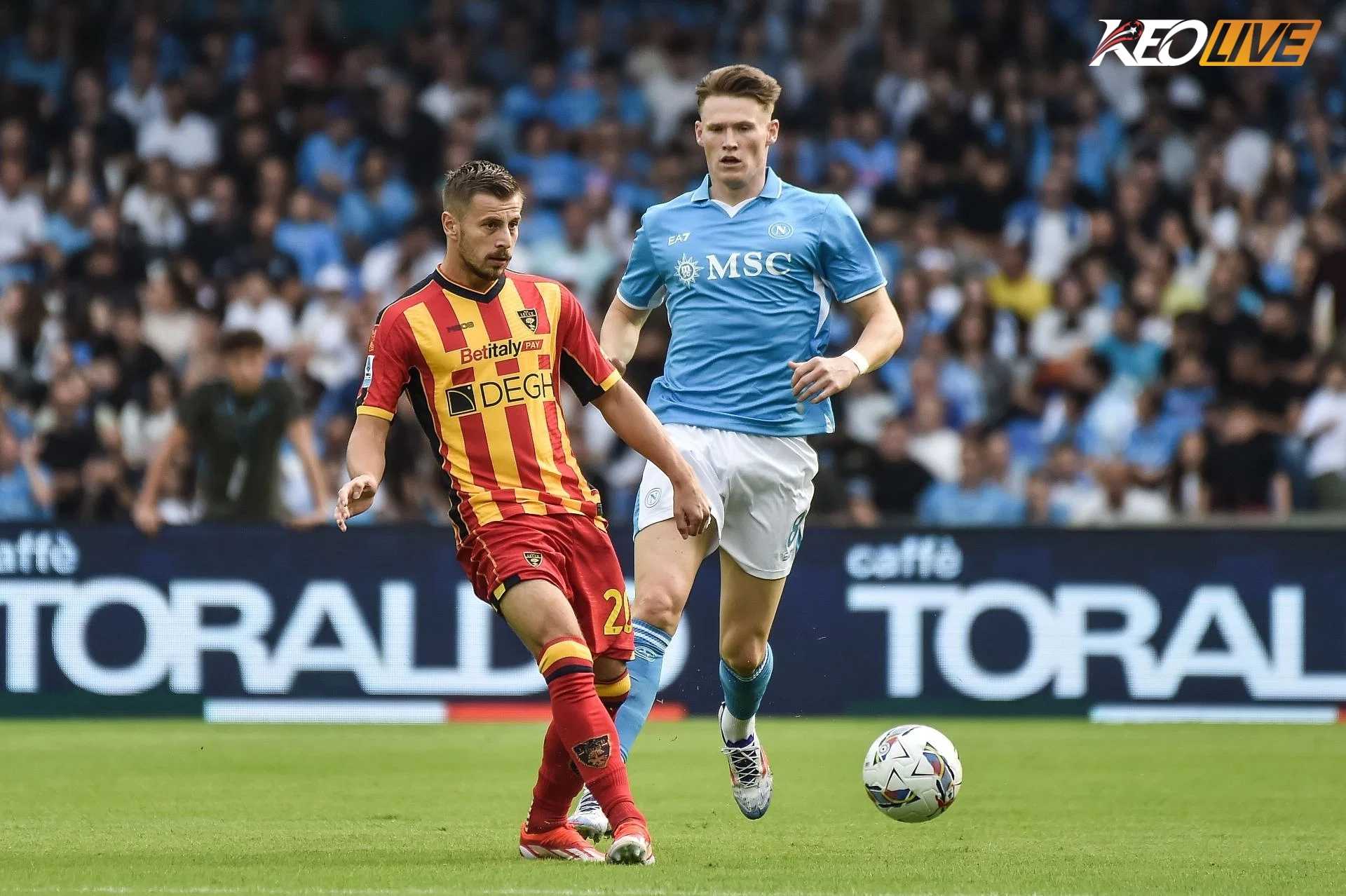 Lần gặp nhau gần nhất Lecce vs Napoli | Keolive