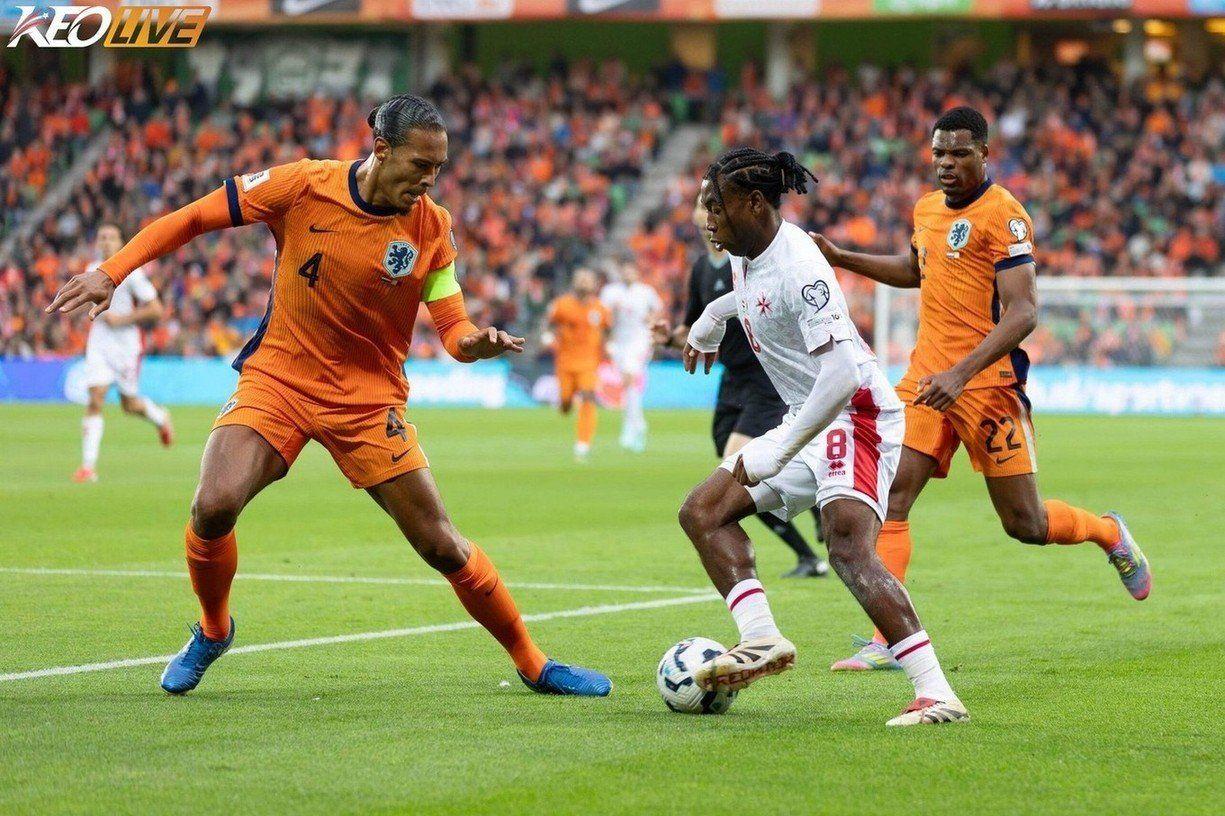 Lần đối đầu gần nhất giữa Malta vs Netherlands | Keolive