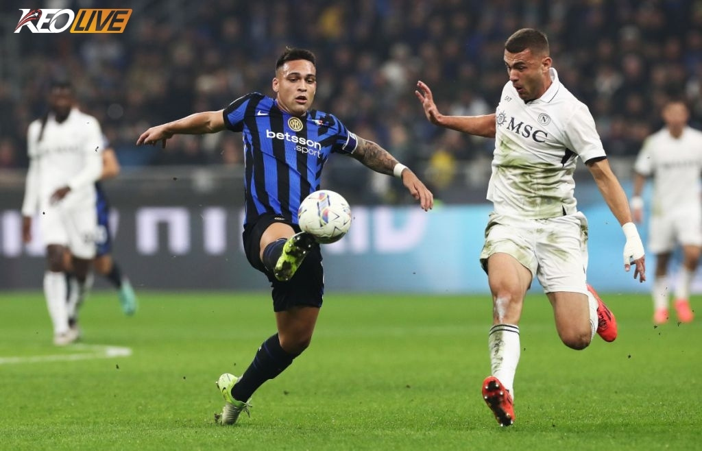 Lần gặp nhau gần nhất Napoli vs Inter Milan | Keolive