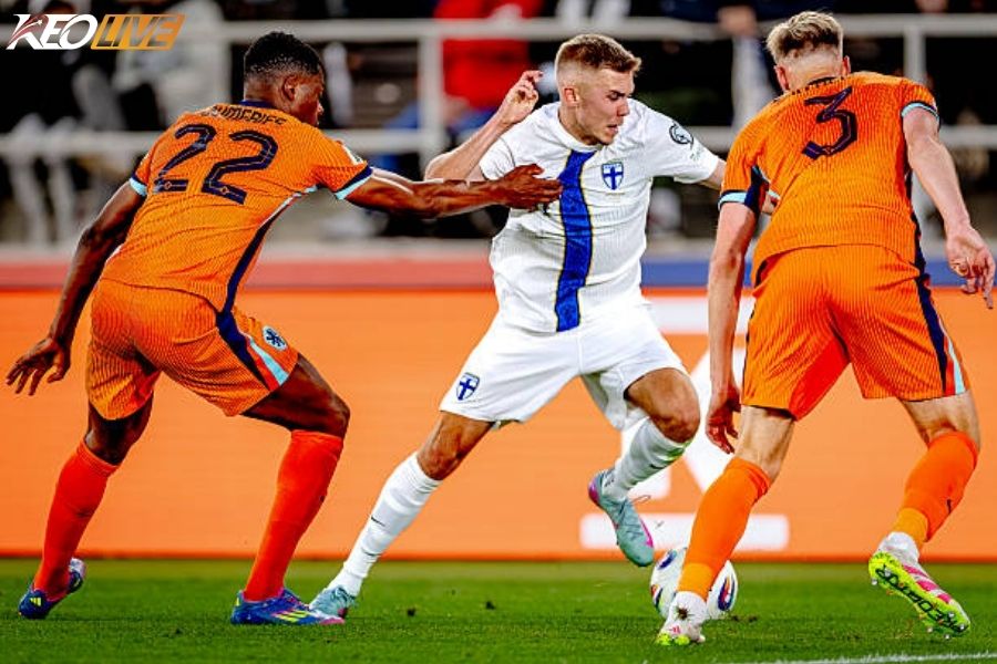 Lần gặp nhau gần nhất Netherlands vs Finland | Keolive