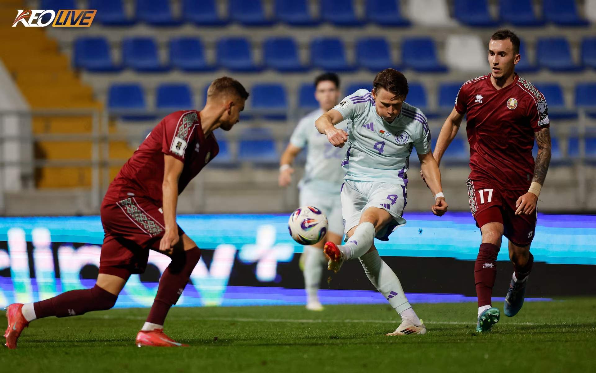 Lần gặp nhau gần nhất Scotland vs Belarus | Keolive