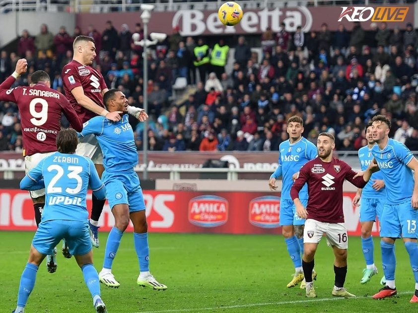Lần gặp nhau gần nhất Torino vs Napoli | Keolive