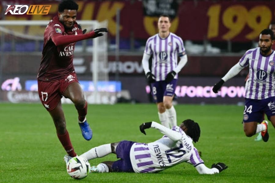 Lần gặp nhau gần nhất Toulouse vs Metz | Keolive