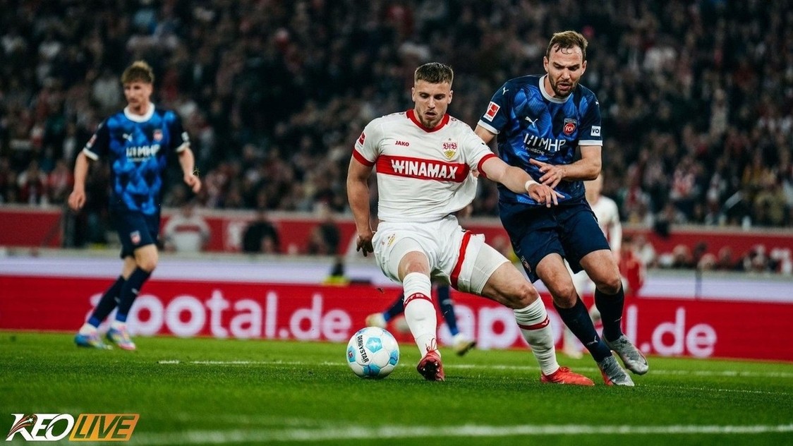 Lần chạm trán gần nhất giữa VfB Stuttgart vs FC Heidenheim | Keolive