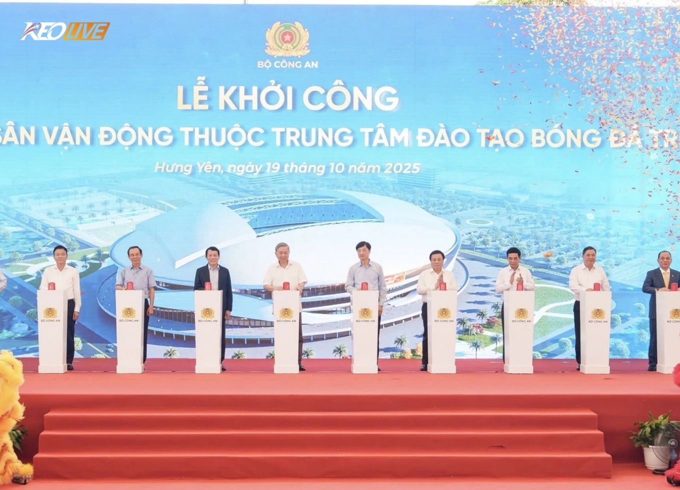 lễ khởi công | Keolive