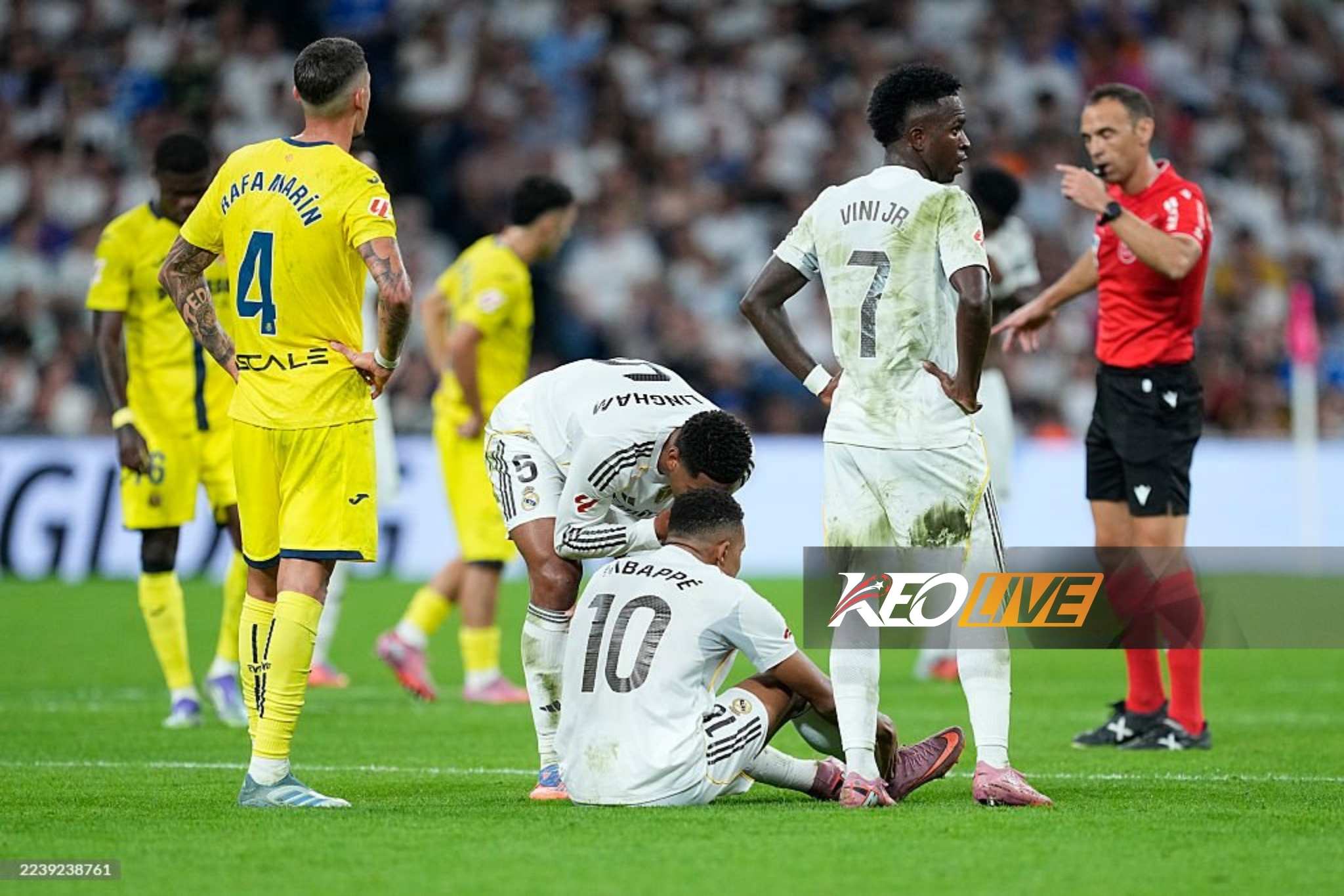 Chấn thương của Mbappé là vấn đề lớn cho Real lúc này | Keolive