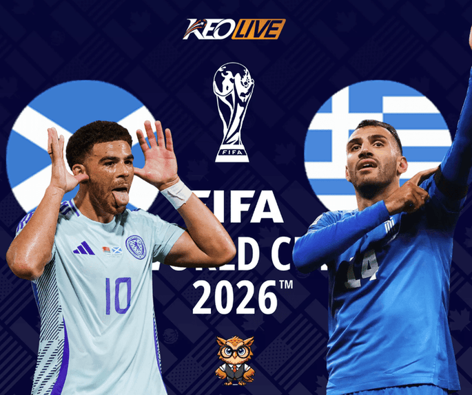 Scotland vs Hy Lạp | Keolive