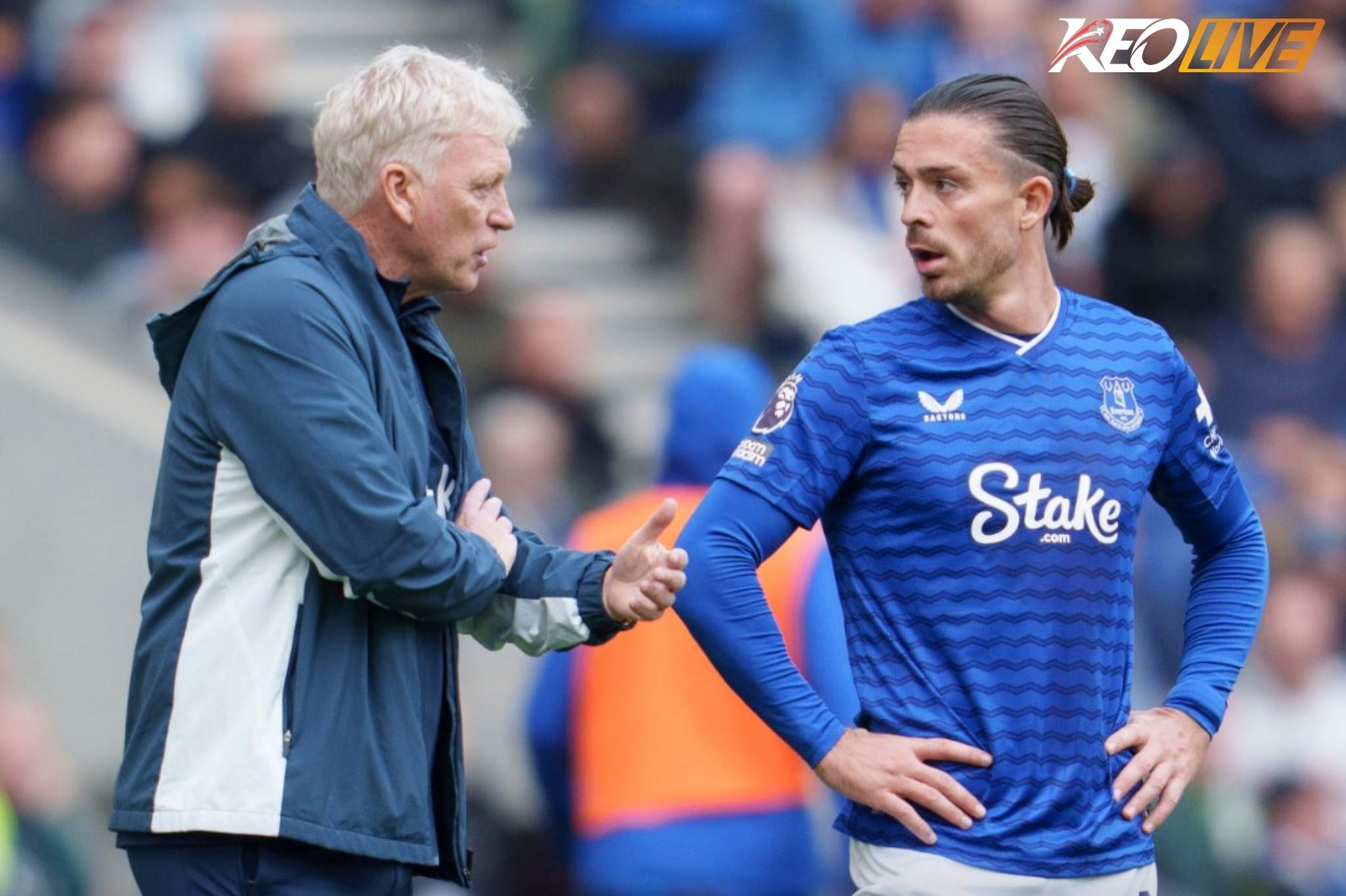 Grealish đang ngày càng chiếm được tình cảm của cđv Everton | Keolive