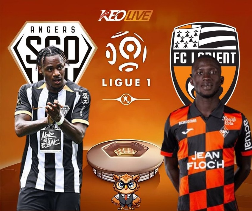 Trận đấu giữa Angers vs Lorient | Keolive