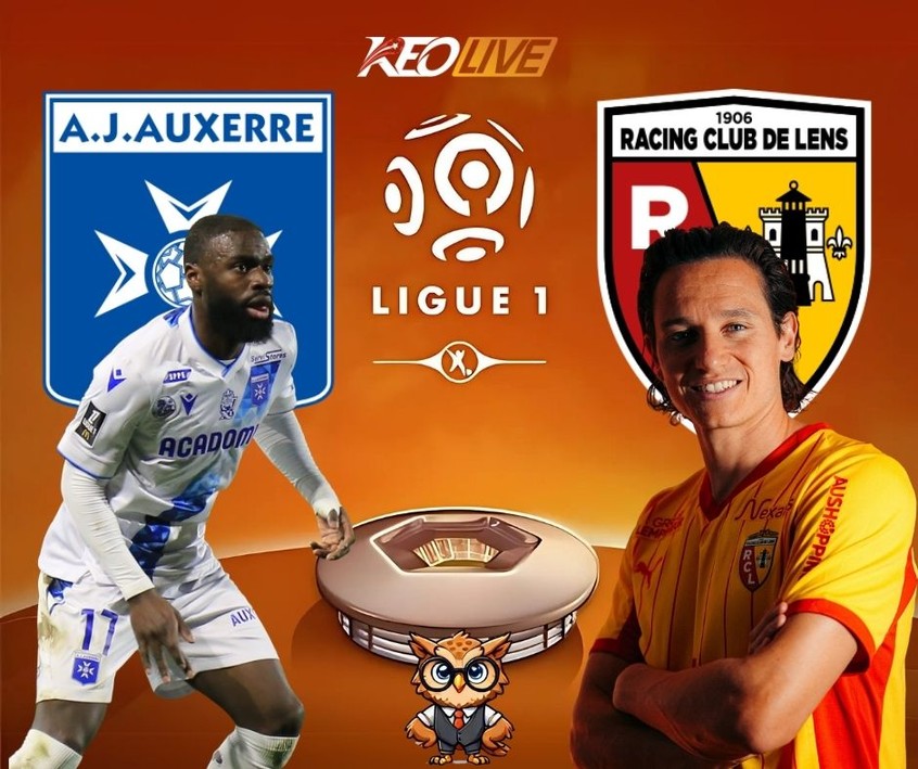 Trận đấu giữa Auxerre vs Lens | Keolive