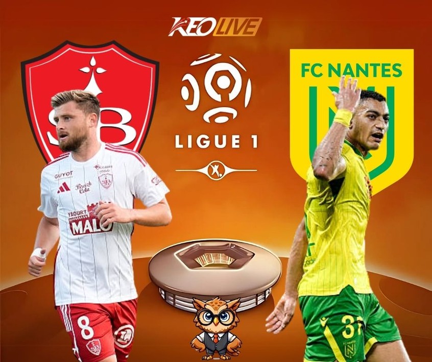 Trận đấu giữa Brest vs Nantes | Keolive