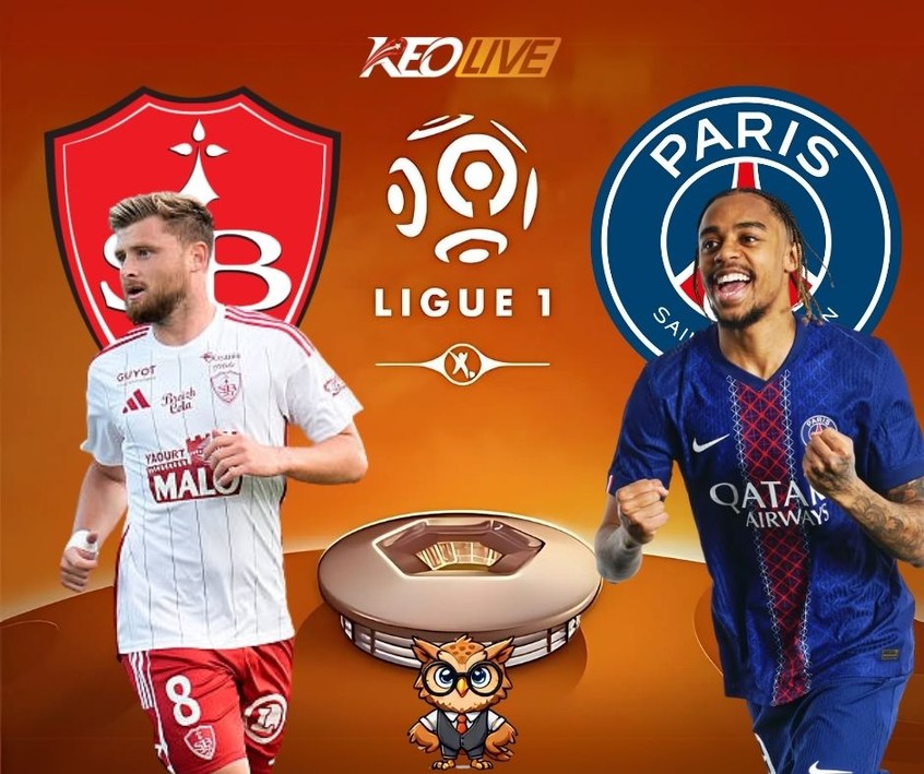 Trận đấu giữa Brest vs Paris Saint-Germain | Keolive