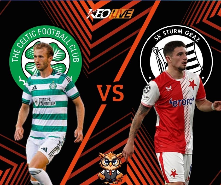 Trận đấu giữa Celtic vs Sturm Graz | Keolive