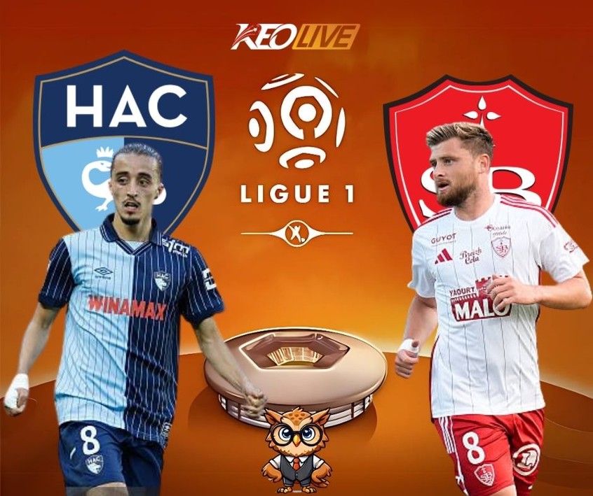 Trận đấu giữa Le Havre vs Brest | Keolive