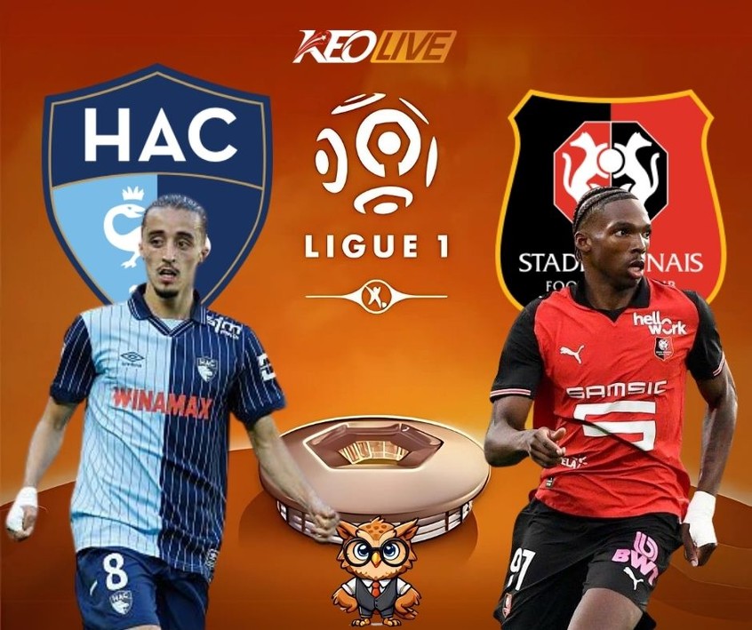 Trận đấu giữa Le Havre vs Rennes | Keolive