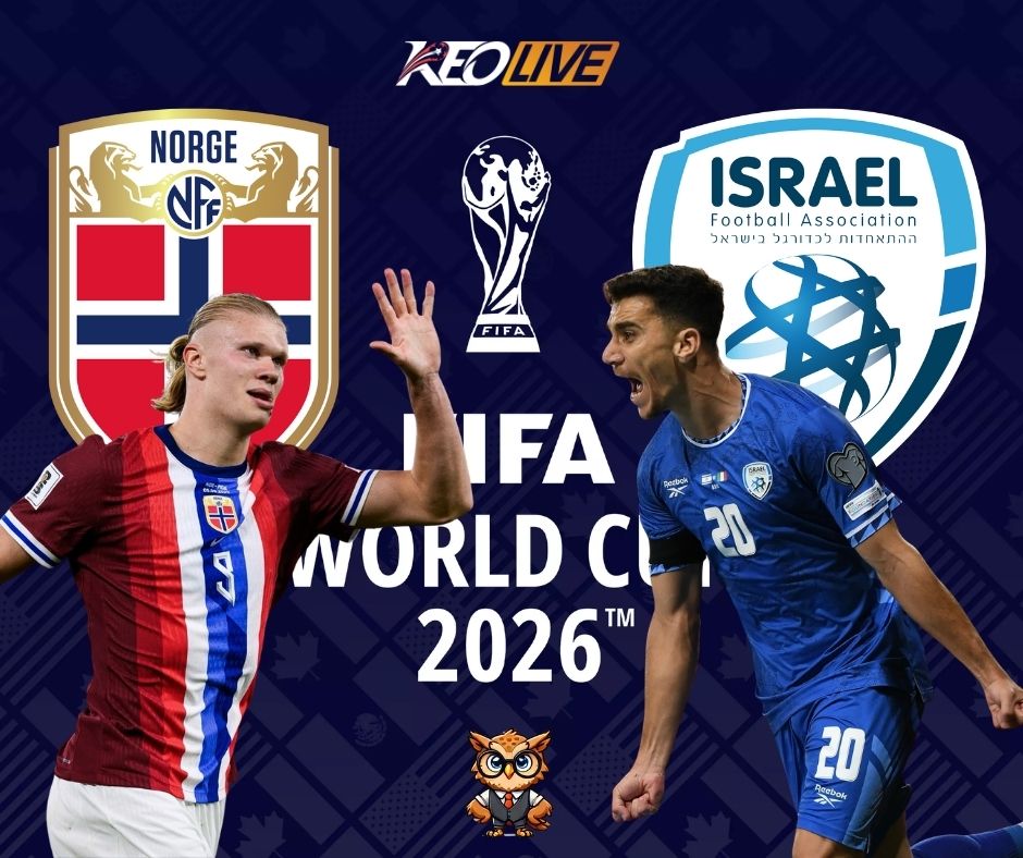 Trận đấu giữa Norway vs Israel | Keolive
