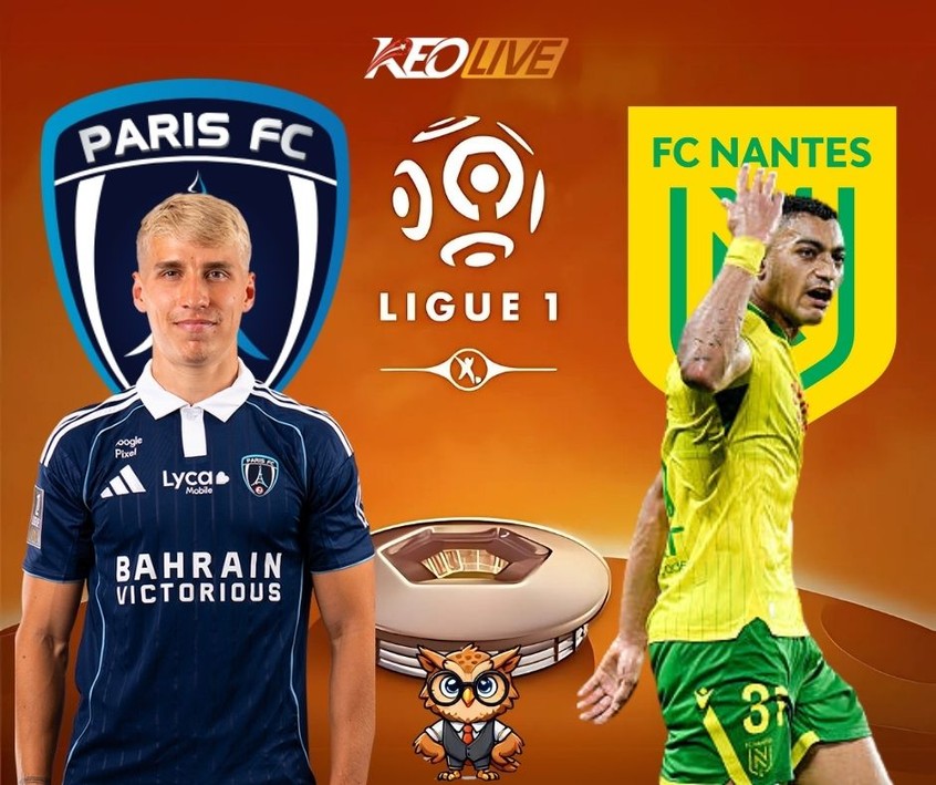 Trận đấu giữa Paris FC vs Nantes | Keolive