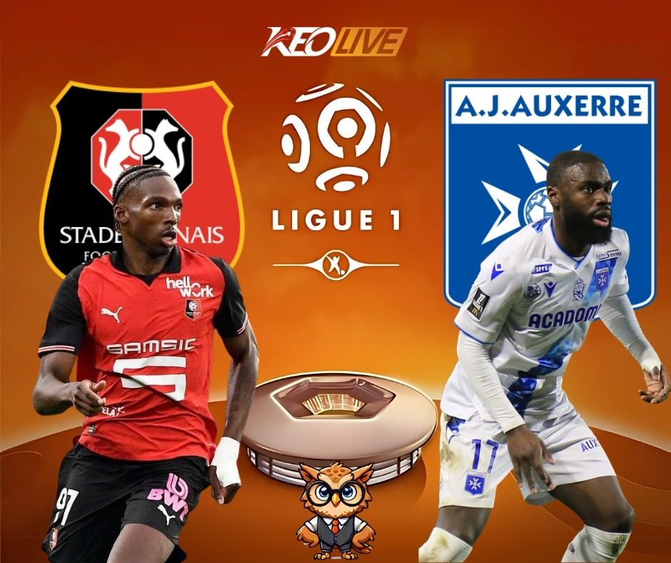 Trận đấu giữa Rennes vs Auxerre | Keolive