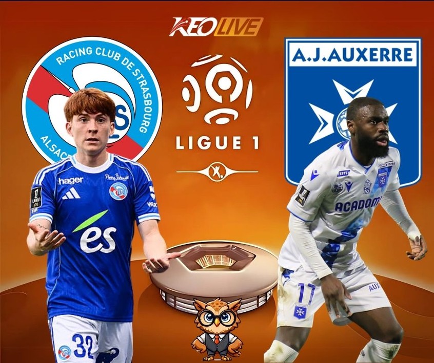 Trận đấu giữa Strasbourg vs Auxerre | Keolive