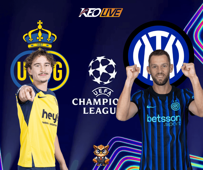 Trận so tài giữa Union Saint-Gilloise vs Inter | Keolive